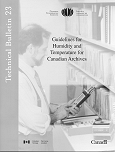 Guidelines for Humidity and Temperature for Canadian Archives