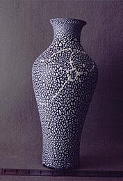 Weisser Vase